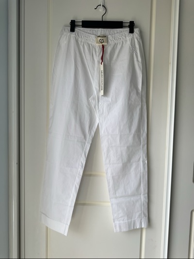 Semicouture white cotton pants size 42 bnwt made in Italy