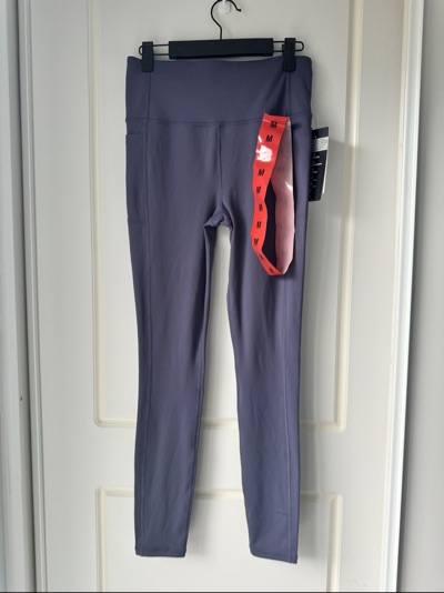 Skechers GOwalk GOSTRETCH Luxe High Waisted Leggings Size M Purple BNWT Pockets