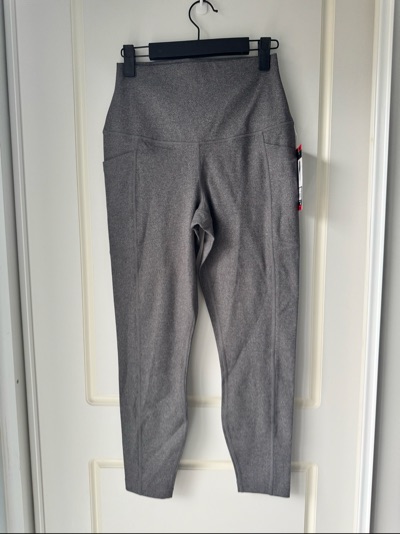 90 Degree by Reflex Women’s High Waist Leggings Size M Heather Charcoal BNWT Poc