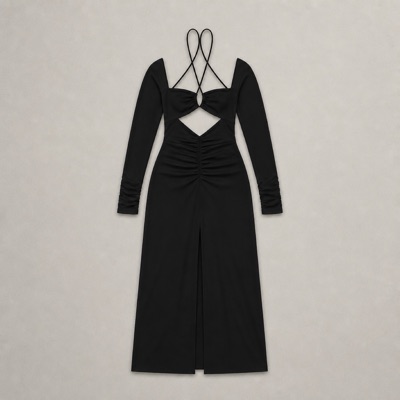 Bec & Bridge Black Adaline Long Sleeve Maxi Dress - BNWT - Size 10/M