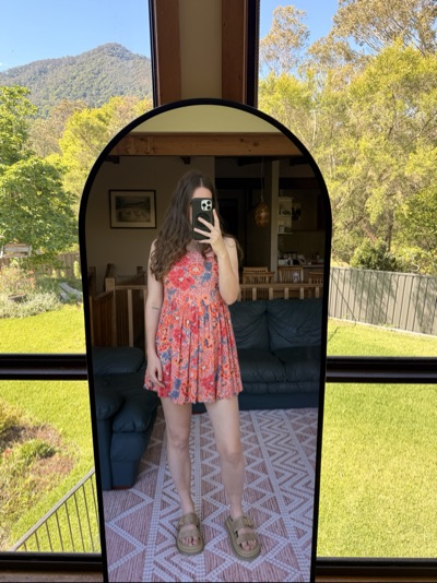 Billabong | Multicoloured Flowy Dress | Size 8