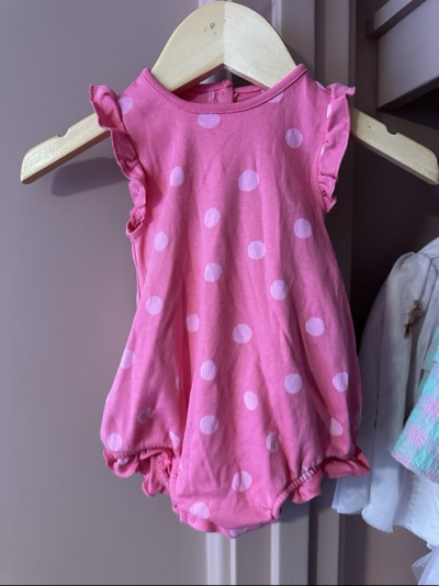 Next baby Polkadot romper | New condition | size 0-3 months |