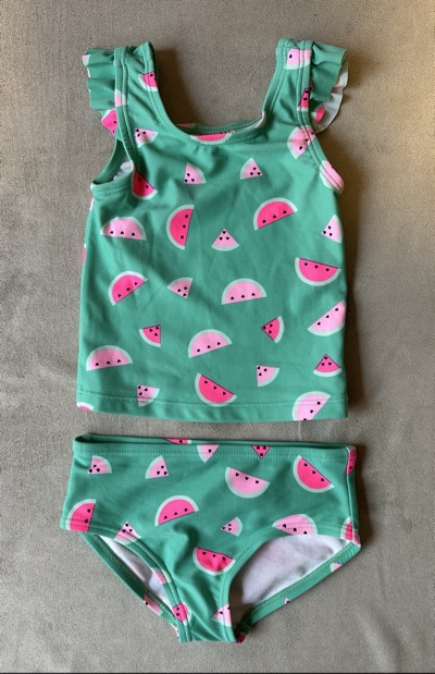 Oshkosh bgosh watermelon baby toddler bikini | excellent condition | size 12m |