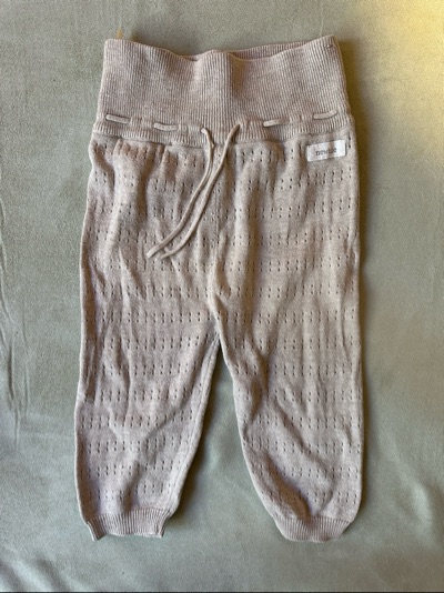 Newbie baby pants trousers | organic cotton | size 6-9 months |