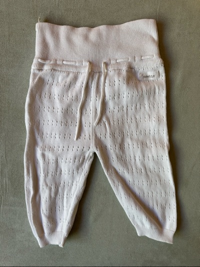 Newbie baby pants trousers | organic cotton | size 3-6 months