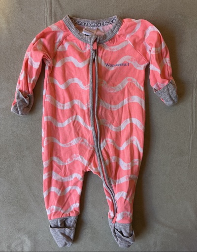 Bonds wondersuit onesie zip suit | Very good condition | size 0-3m |