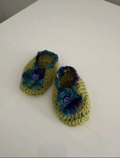 Handmade Baby Booties