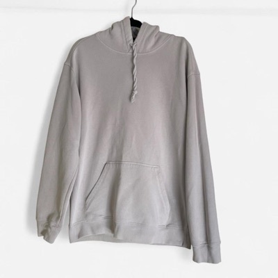 H&M Cream hoodie with front pockets