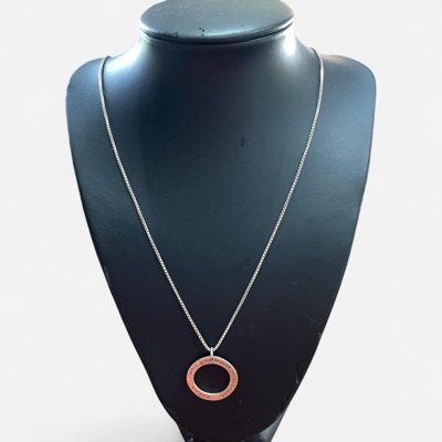 2010 Sterling silver Karma necklace