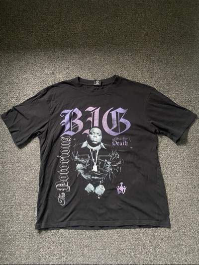 The Notorious B.I.G. black graphic T-shirt size M