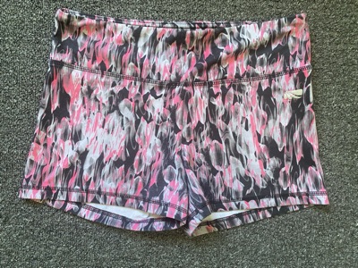 Marika Tek abstract print active shorts