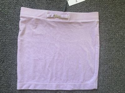 Juicy Couture purple velvet mini skirt size M