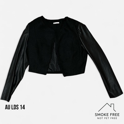 Faux Leather Jacket