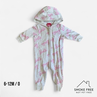 Barbie Hooded Onesie