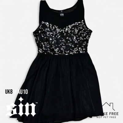 Sequin Busted Dress