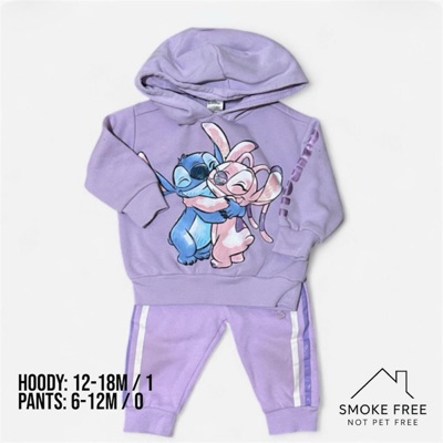 Disney Stitch & Angel Hoody & Pants