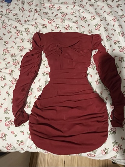 red party dress