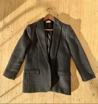 rare authentic Zadig & Voltaire Viva Étoiles Strass Blazer - Size 38