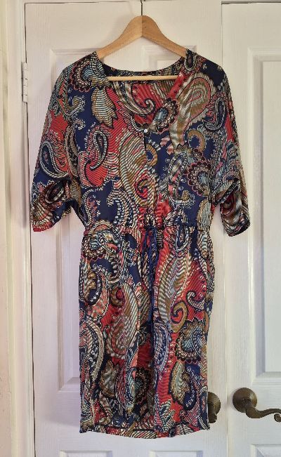 Picnic drawstring dress