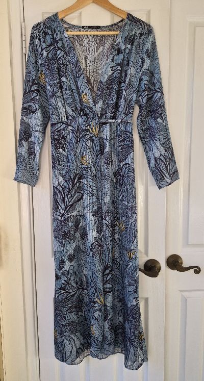 Zara wrap around dress