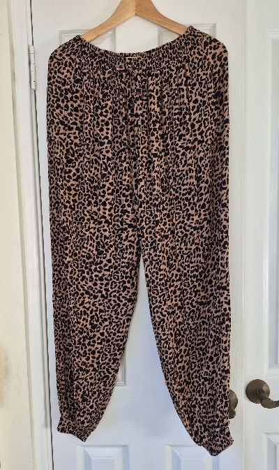 Label of Love leopard print harem pants