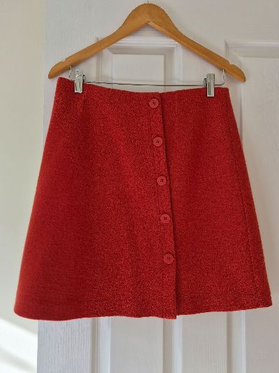 Marcs Merino wool mini skirt