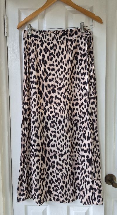 Forever New leopard print maxi skirt