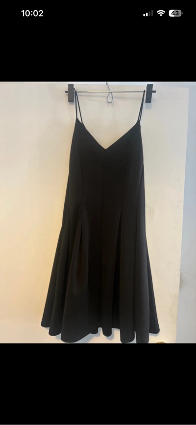 Miss Valley black slip dress size M