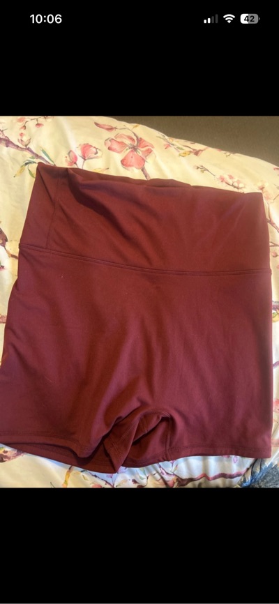 Anko activewear shorts with wide waistband size 12