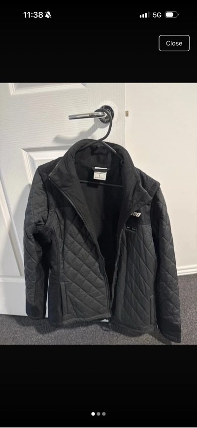 Recco black heated jacket size L