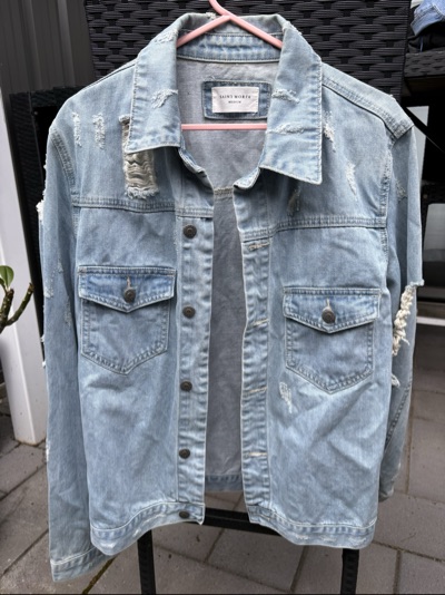 saint morta mens denim jacklet