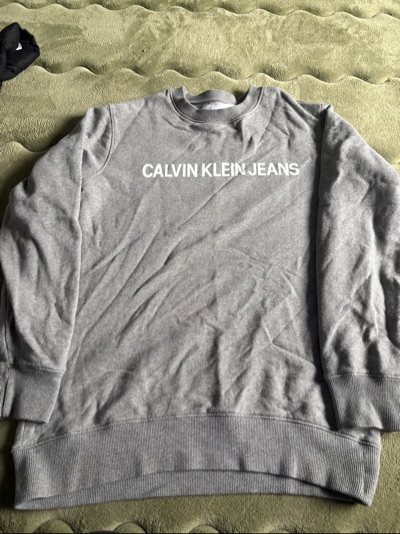 Calvin Klein grey jumper