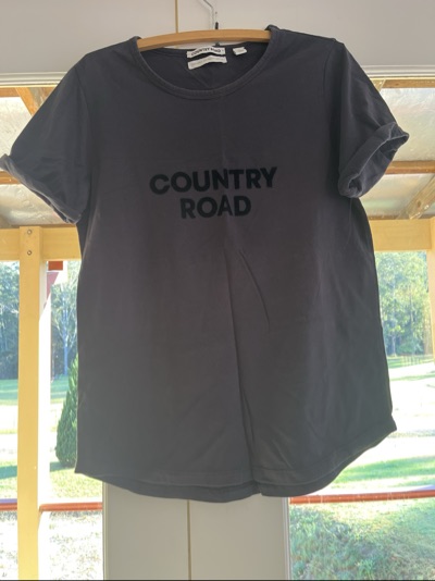 Country Road cotton logo T-shirt size S