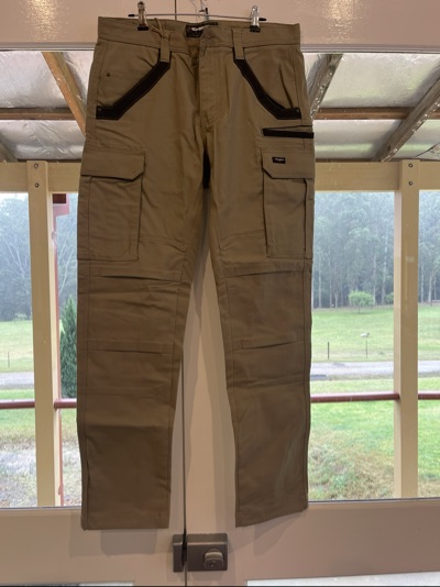 KingGee brown cargo trousers