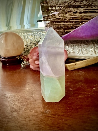 Pastel Fluorite Rainbow Tower