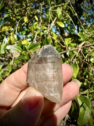 Lemurian crystal quartz
