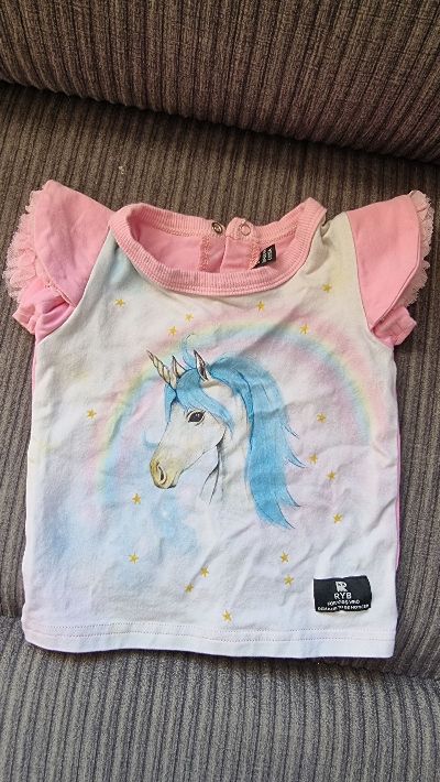 Rock your baby tshirt - 3-6mths