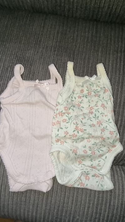 Dymples baby bodysuits x2
