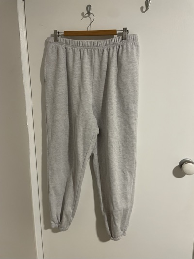 Women’s Grey jogger style Trackpants