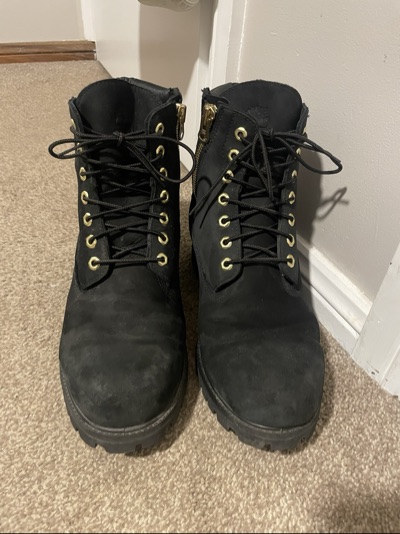 Timberland x Culture Kings 6" Black Denim Premium Boot US 11W / UK 10.5