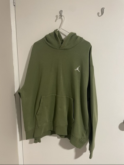 Jordan Brand Khaki Olive Green Hoodie - Shibuya Flagship Exclusive
