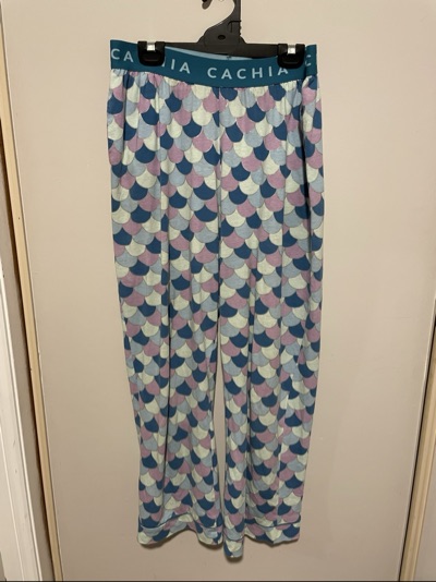 Cachia mermaid patterned pyjama pants size 12