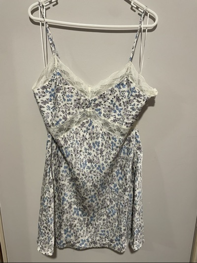 Supre floral lace-trim mini dress size 14