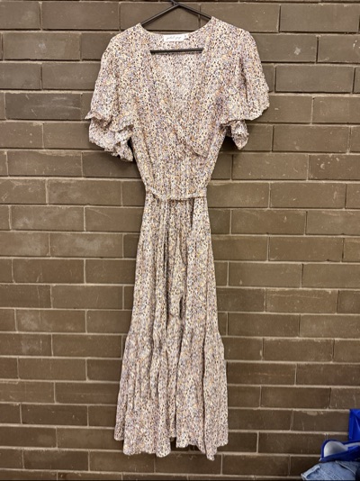 Petal + Pup animal print maxi dress size S