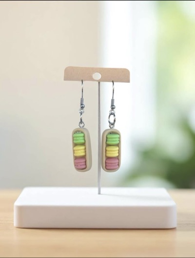 Novelty Macaron Earrings