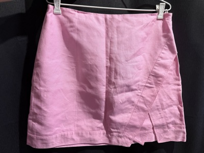 Aje Pink Mini Skirt Size 14