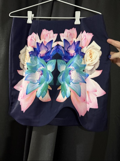 Angel Biba floral skirt size 12