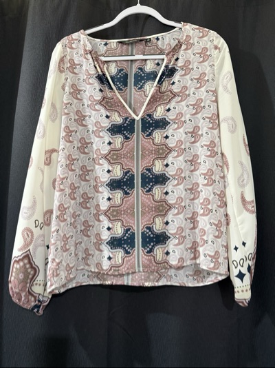 Glassons paisley blouse size 10