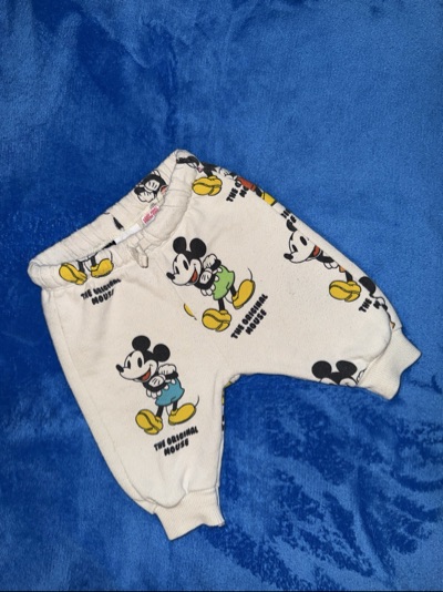 Zara Baby Track pants | Mickey Mouse | Size 00 (3-6M)