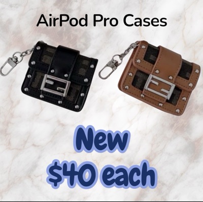 AirPods Pro cases with buckle detail